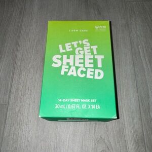 I Dew Care Let's Get Sheet Faced Skincare Mask Set - Green